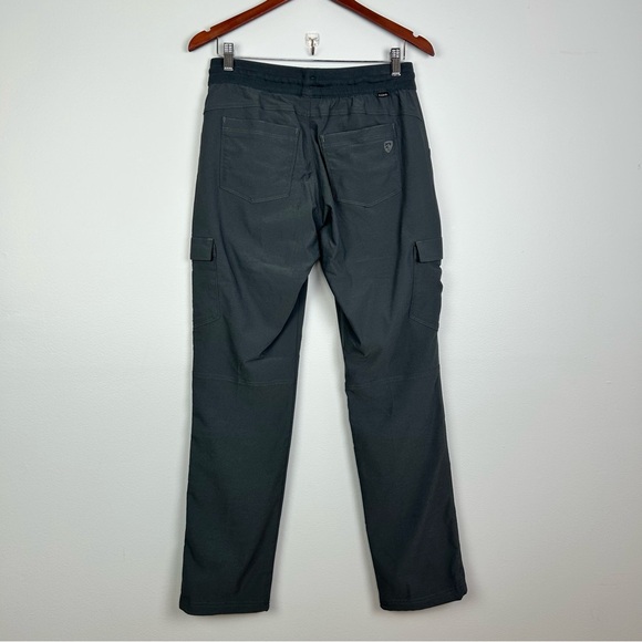 Kühl women’s treks straight pull on Cargo Pants size S Regular in charcoal  gray - Picture 9 of 16
